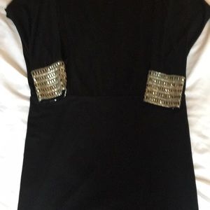 A little black dress with a little extra.